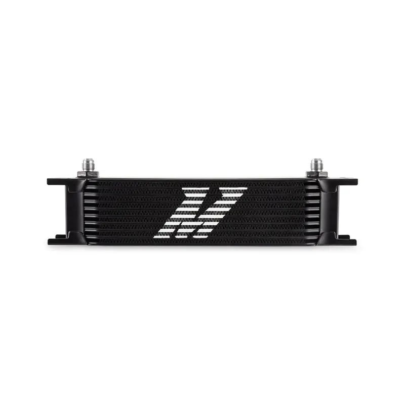 Mishimoto Universal 10-Row Black Oil Cooler - 6An 1