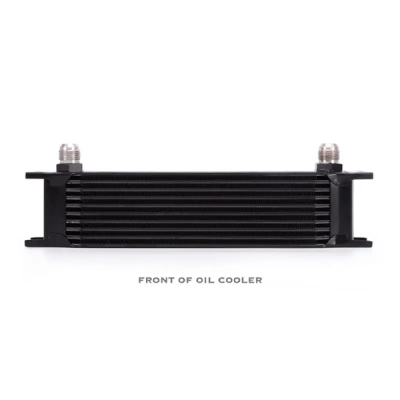 Mishimoto Universal 10-Row Oil Cooler Kit - Black For Ford Mustang Gt/Gt Premium/Bullitt/Mach 1 1