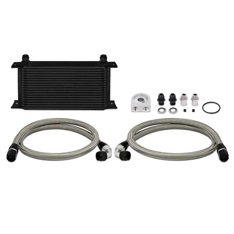 Mishimoto Universal 19-Row Oil Cooler Kit - Black For Ford Mustang 1