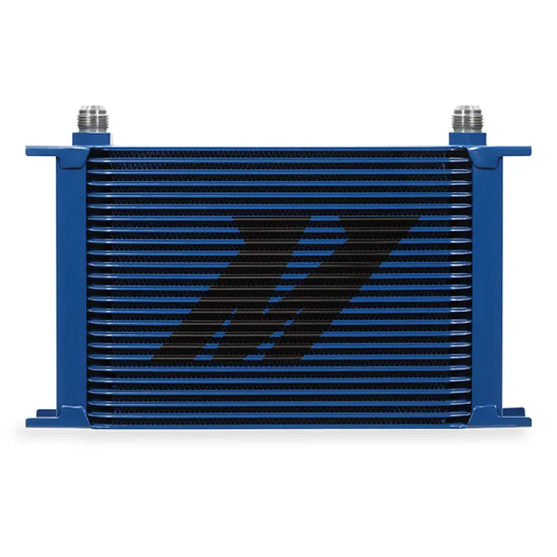 Mishimoto Universal 25-Row Oil Cooler Blue - Ford Mustang Gt/Gt Premium/Bullitt/Mach 1 2018-2021, 2019-2020, 2021 1