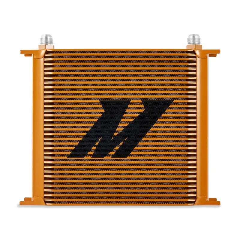 Mishimoto Universal 34 Row Oil Cooler Gold Finish Core 1