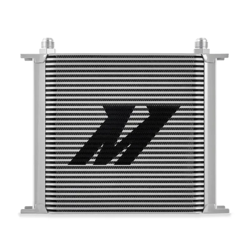 Mishimoto Universal 34 Row Oil Cooler Silver Universal Fit 1