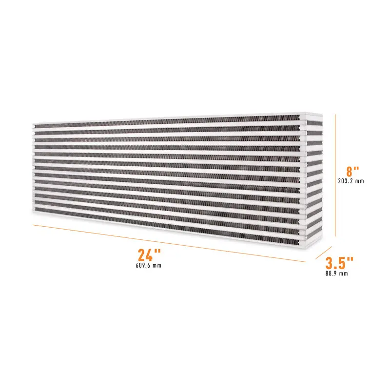Mishimoto Universal Air-To-Air Intercooler Core 24In 8In 3.5In 1