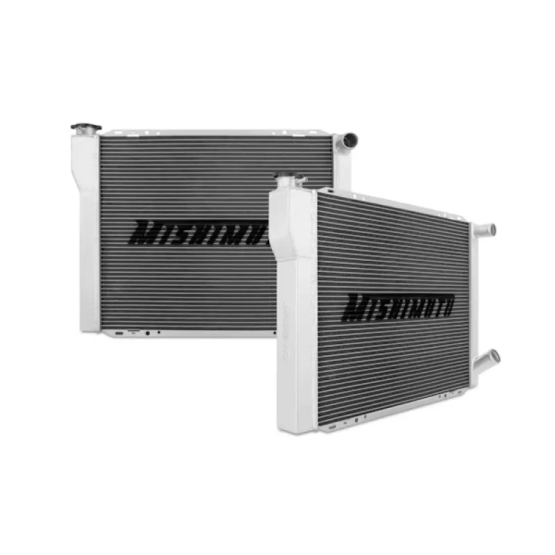 Mishimoto Universal Dual Pass Race Radiator Aluminum - 27X19x3 Inches 1