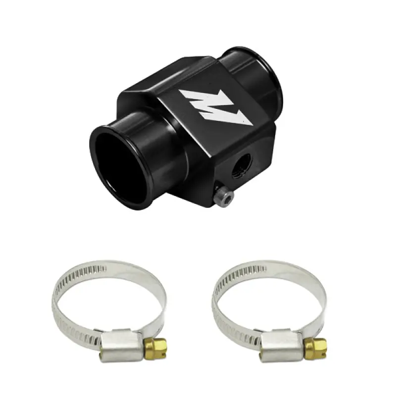 Mishimoto Water Temp Sensor Adapter 30Mm Black Aluminum 1