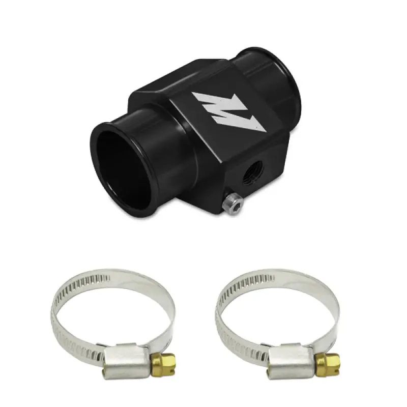 Mishimoto Water Temp Sensor Adapter 32Mm Black Aluminum 1