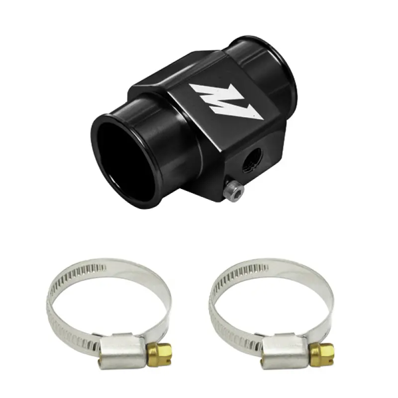 Mishimoto Water Temp Sensor Adapter 34Mm Black Aluminum 1
