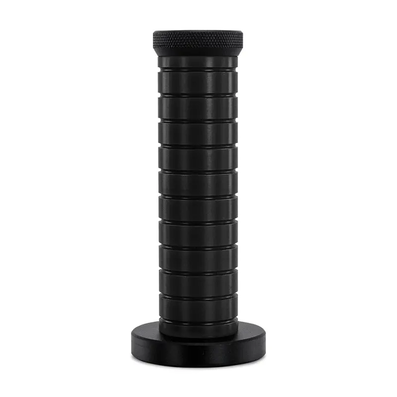 Mishimoto Weighted Grip Shift Knob Black Black 476G Ergonomic Design 1