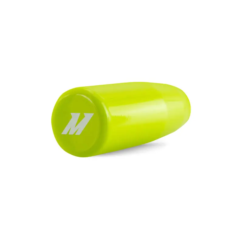 Mishimoto Weighted Shift Knob - Steel 12.8 Oz - Neon Yellow 2