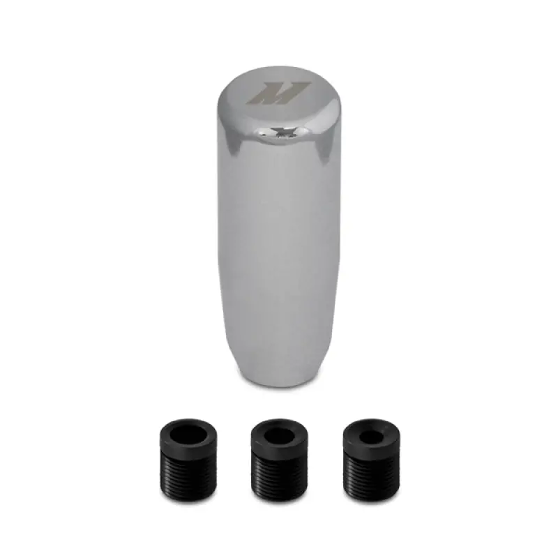 Mishimoto Weighted Shift Knob Steel 12.8 Oz Silver 1