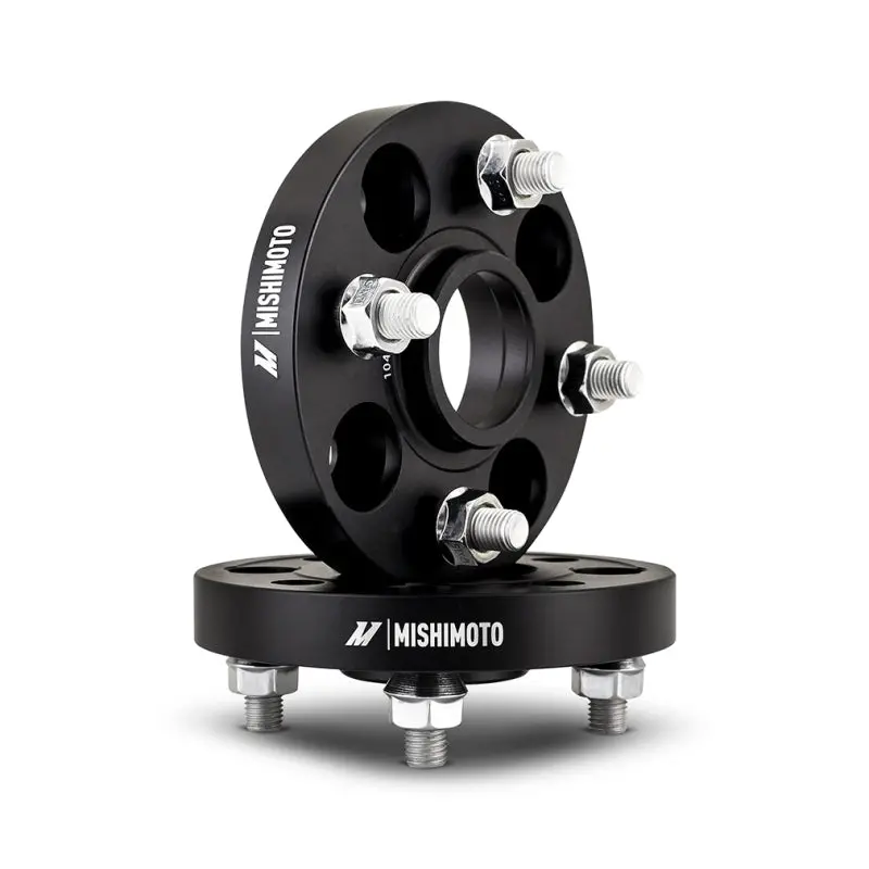 Mishimoto Wheel Spacers – 4X100 – 56.1 – 25 – M12 – Black 1