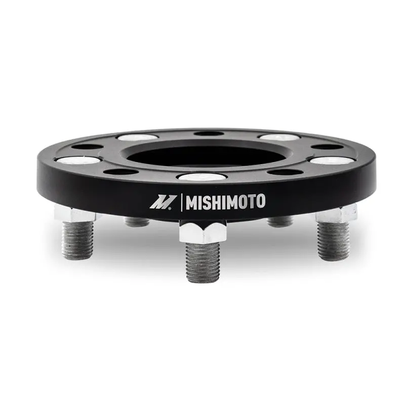 Mishimoto Wheel Spacers - Black - 5X100 - 56.1Mm - 15Mm - M12 - Compatible With Various Subaru And Toyota Models 2