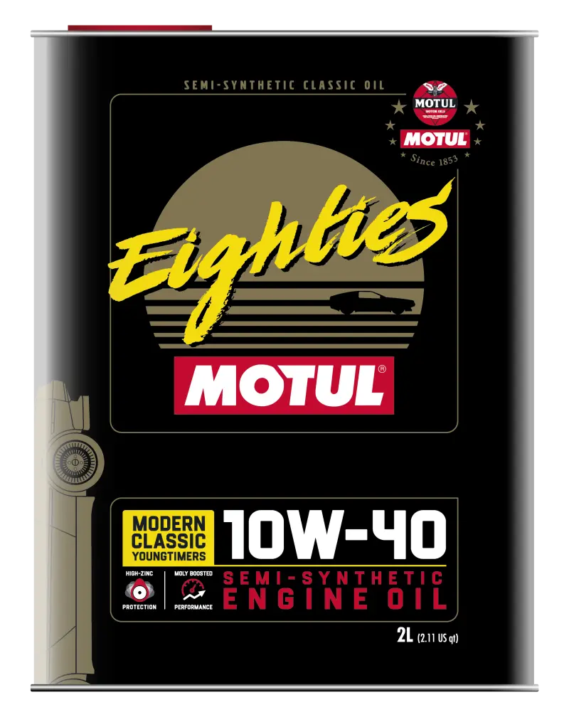 Motul Classic Eighties 10W40 Oil - 10X2l 1