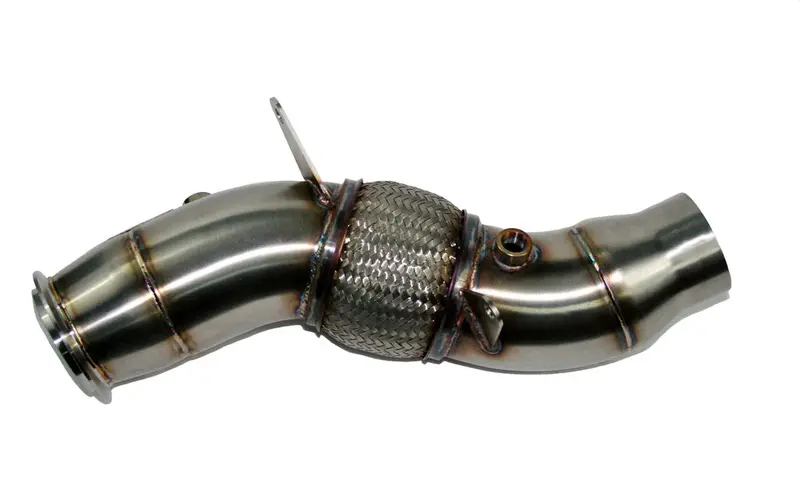 N55 3.5" Catless Downpipe – Fits Bmw 535I 640I 740I X5 X6 (2009–2014, Pneumatic Wastegate Models) 1