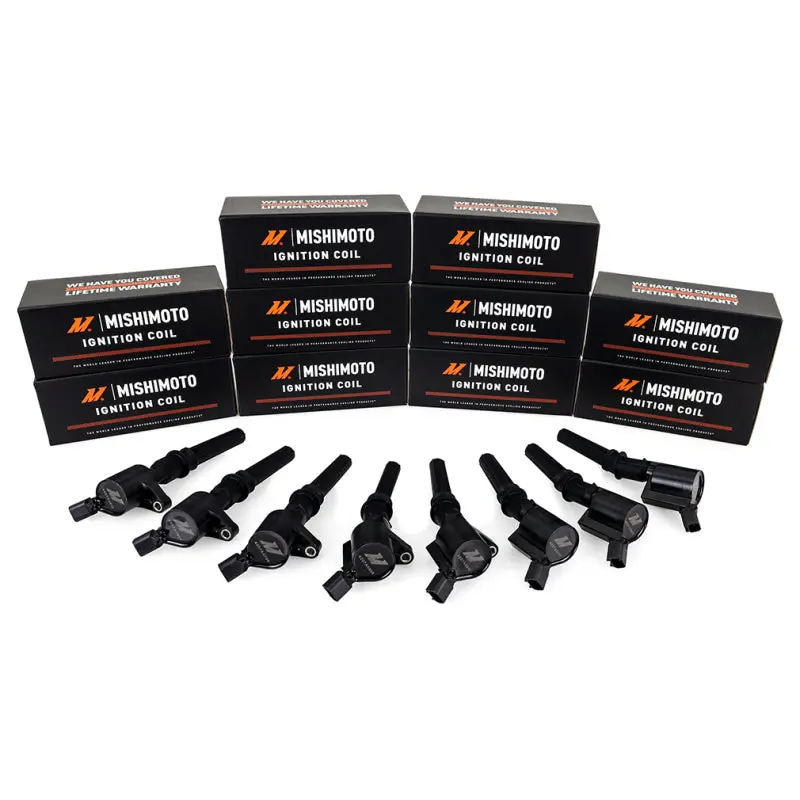 Ngk Ignition Coil Set 01-10 Ford F250 Ten Cylinder Coils 2