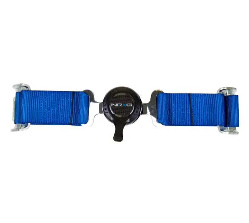 Nrg 4Pt 2 In. Seat Belt Harness Cam Lock Blue Racing 1