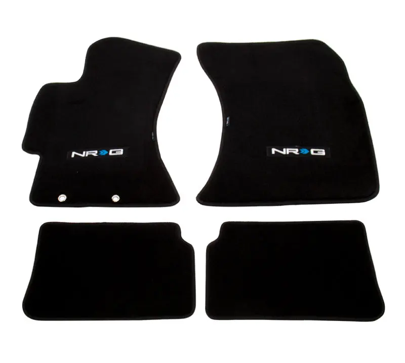 Nrg Floor Mats - Custom Fit - 2009-2011 Subaru Impreza Wrx/Sti - 4 Piece 2