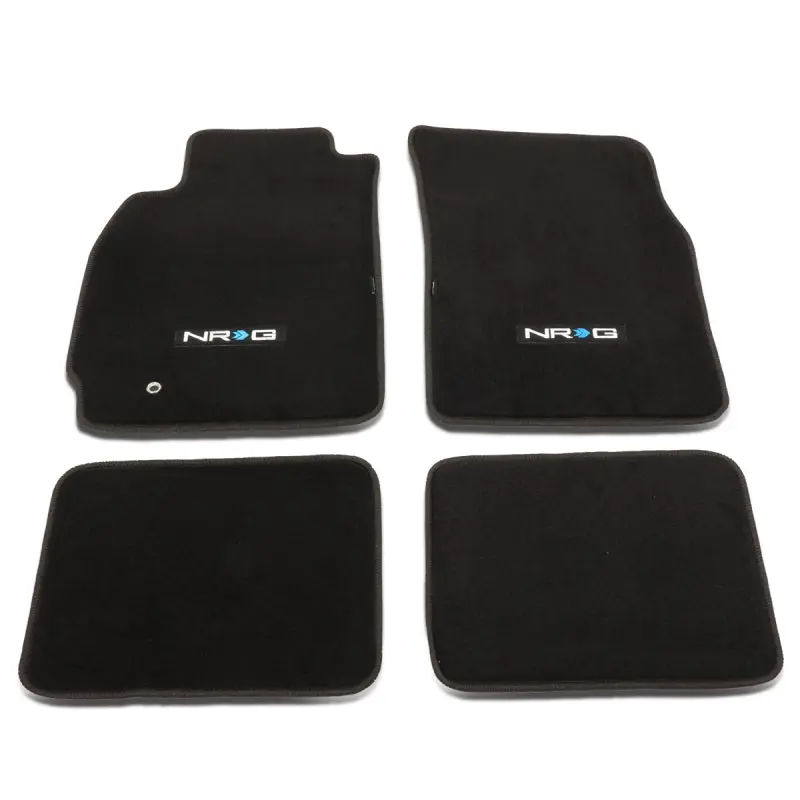 Nrg Floor Mats - Evolution Logo - 4Pc For 03-05 Evo 8 1