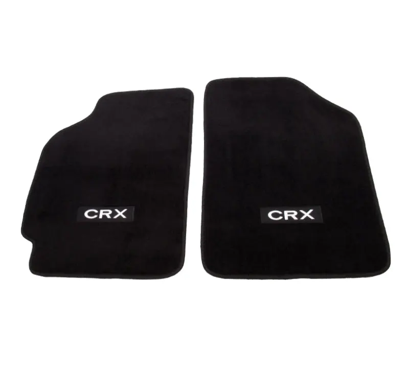 Nrg Floor Mats For 1988–1991 Honda Civic – Crx Logo (2 Pack) 1