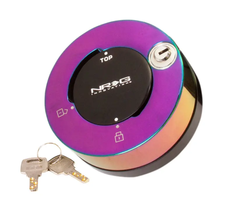 Nrg Quick Lock Neochrome Steering Wheel Lock - Neochrome 1