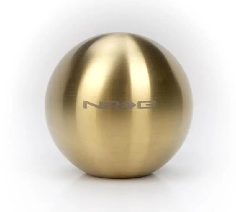 Nrg Round Shifter Heavy Weight Chrome Gold Titanium 1
