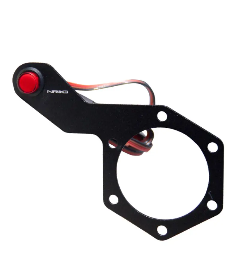 Nrg Steering Single Switch Extended Kit In Black - Vehicle Compatibility Needed 1