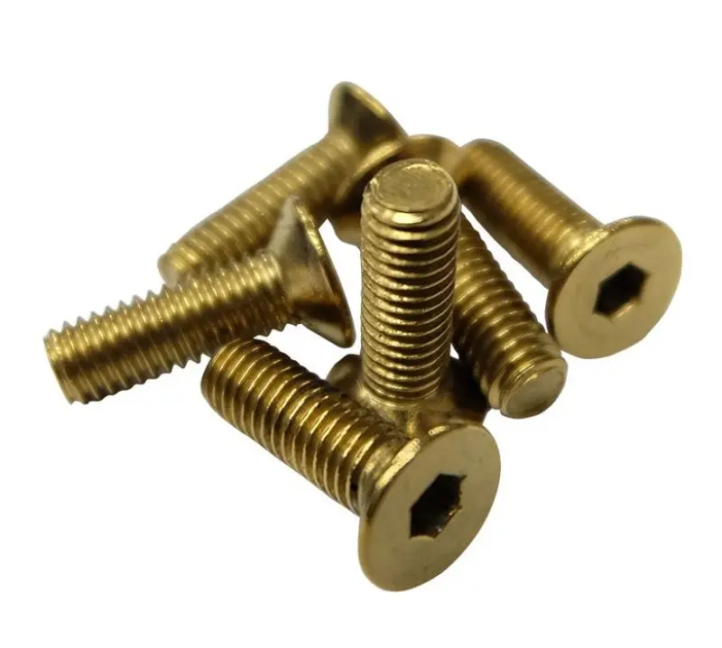 Nrg Steering Wheel Screw Upgrade Kit - Conical Chrome Gold 1