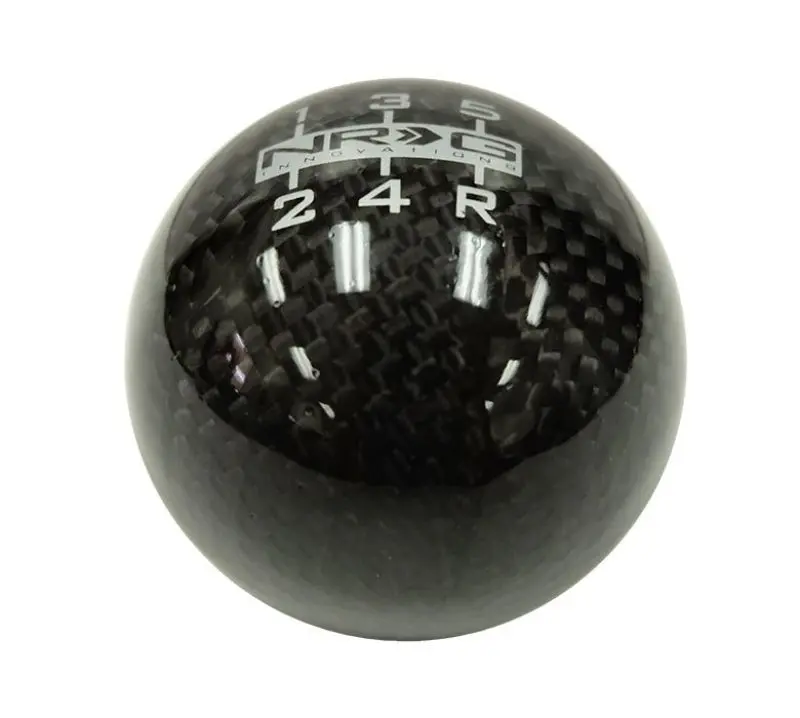 Nrg Universal Ball Style Shift Knob - Heavy Weight - Black Carbon Fiber 1