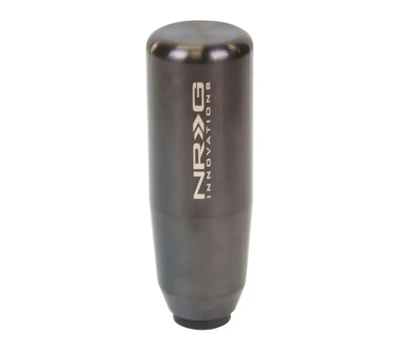 Nrg Universal Short Shifter Knob - 3.5Inch / Heavy Weight.85Lbs - Black Chrome 1