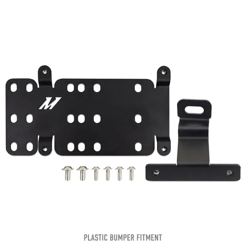 Plate Relocation Kit Plastic Bumper 2021+ Ford Bronco 1