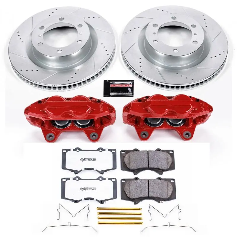 Power Stop 10-15 Toyota 4Runner Front Z36 Truck And Tow Kit With Cals 1