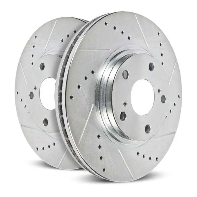 Power Stop 11-12 Ram 3500 Rear Drilled And Slotted Rotor - Pair 2
