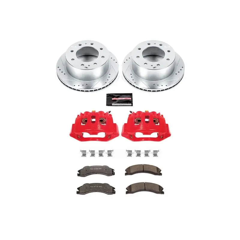 Power Stop 11-14 Chevrolet Silverado 2500 Hd Rearz36 Truck And Tow Kit With Cals 1