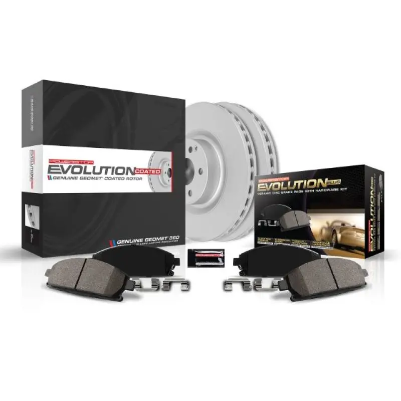 Power Stop 11-17 Lexus Ct200h Rear Z17 Evolution Geomet Coated Brake Kit 2