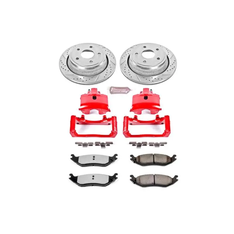 Power Stop 19-21 Ram 1500 Classic Rear Z36 Truck And Tow Kit With Cals 1