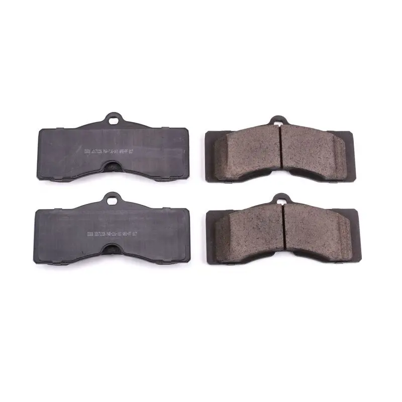 Power Stop 1969 Chevrolet Camaro Z16 Evolution Ceramic Brake Pads 1