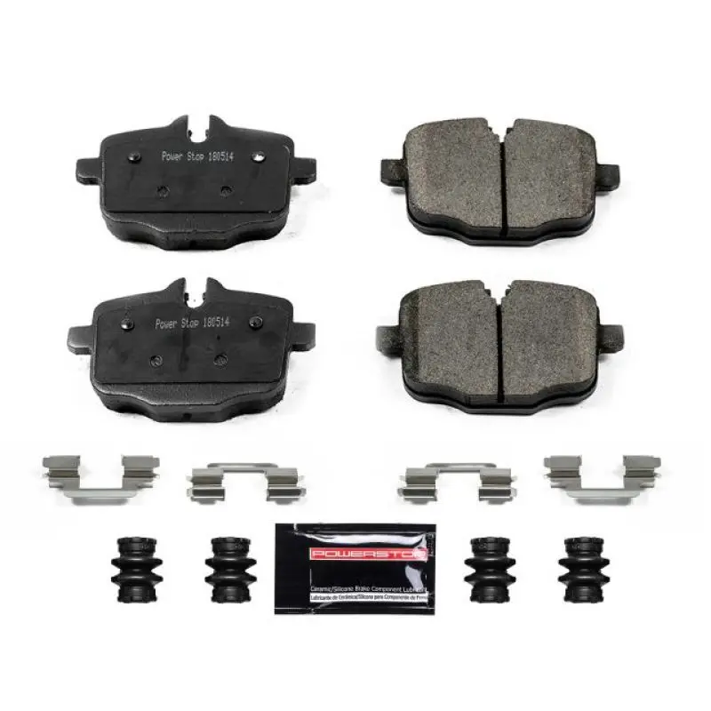 Power Stop 2017 Bmw 530I Rear Z23 Evolution Sport Brake Pads With Hardware 1