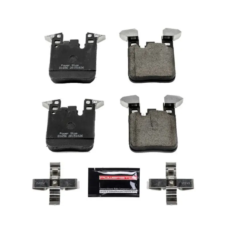 Power Stop Z23 Evolution Sport Brake Pads For 2014–2016 Bmw 228I Rear With Hardware 1