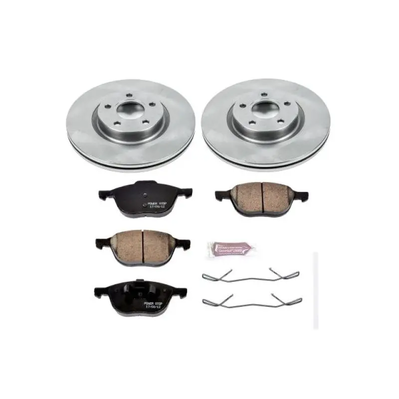 Powerstop Front Autospecialty Brake Kit For 13-17 Ford C-Max 1
