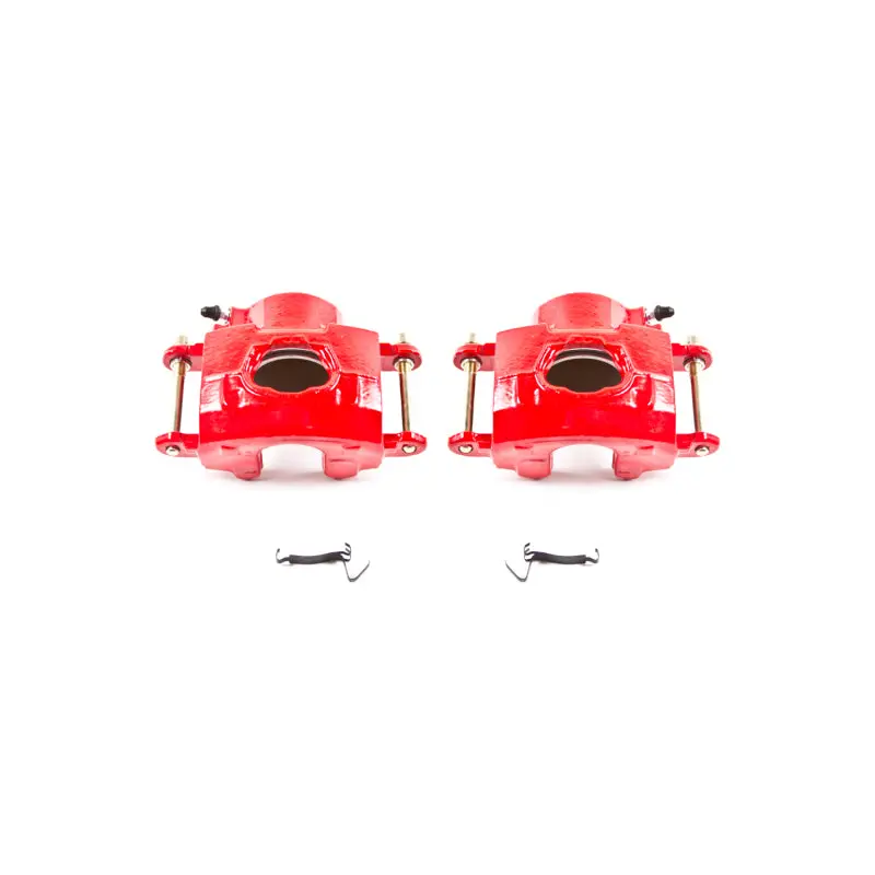 Powerstop Front Red Calipers Without Brackets For 94-96 Chevrolet Impala 1