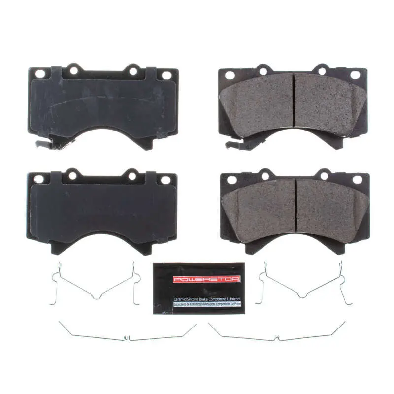 Powerstop Front Z23 Evolution Sport Brake Pads With Hardware For 08-11 Lexus Lx570 1