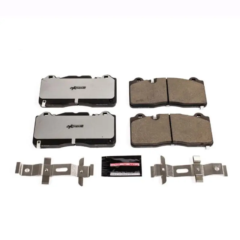 Powerstop Front Z26 Extreme Street Brake Pads With Hardware For 16-19 Cadillac Cts V 1