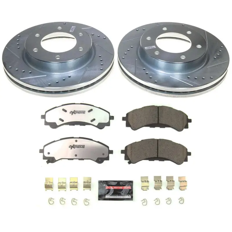 Powerstop Front Z36 Truck Tow Brake Kit 19 22 Ford Ranger 1