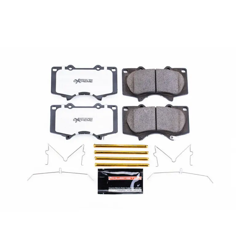 Powerstop Front Z36 Truck & Tow Brake Pads With Hardware For 2010-2024 Toyota 4Runner And Lexus Gx460 1