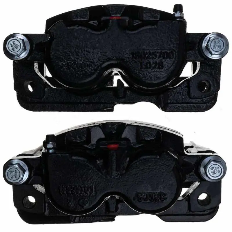 Powerstop Powder Coated Brake Caliper Pair With Bracket For 02-06 Cadillac Escalade 2