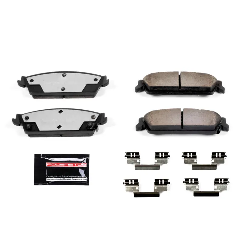 Powerstop Rear Z36 Truck & Tow Brake Pads With Hardware For 99-00 Cadillac Escalade 1