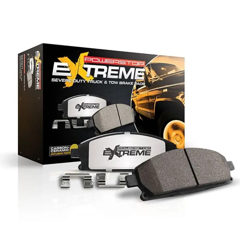 Powerstop Rear Z36 Truck & Tow Pad With Hardware For 23-24 Ford F-250 Super Duty 1