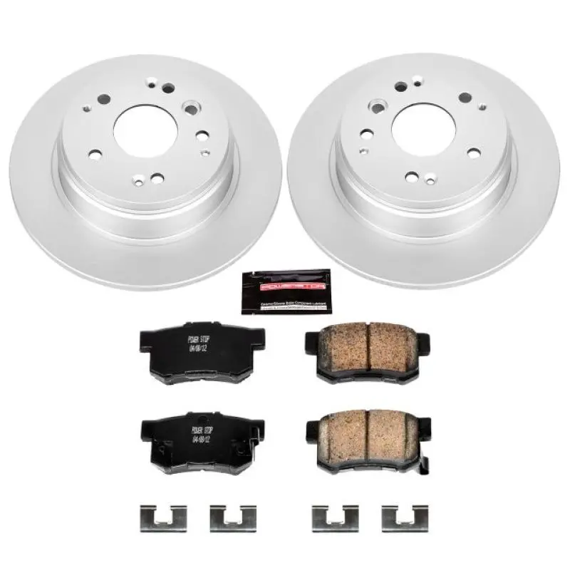 Powerstop Z17 Evolution Geomet Coated Brake Kit For 04-08 Acura Tl 1