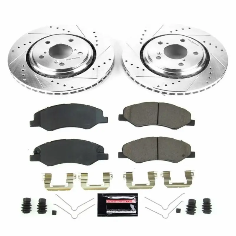Powerstop Z23 Evolution Sport Brake Kit For 18-25 Honda Odyssey 1