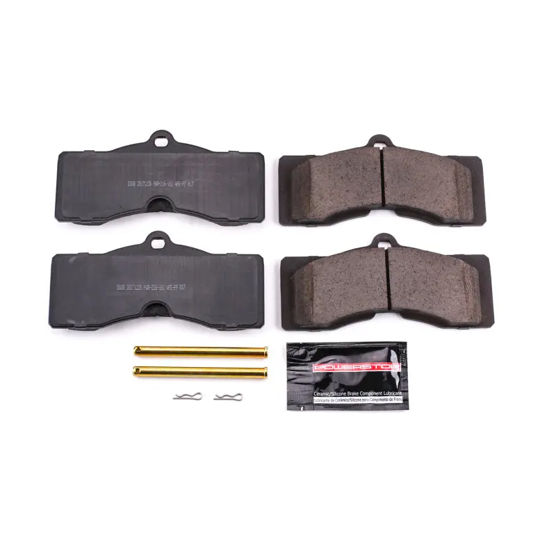 Powerstop Z23 Evolution Sport Brake Pads W/Hardware For 1969 Chevrolet Camaro Front Or Rear 1